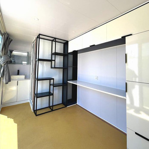 Oferta Especial: Casa Cápsula Moderna de Acero China de Lujo, 20ft 40ft, Habitación para Huéspedes, Villa Modular Prefabricada, Sala de Estar, Cabaña Apple - Product Image 5