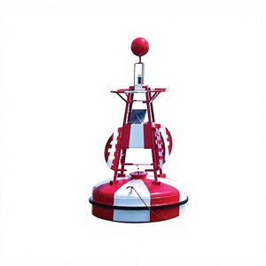 Boya de Navegación de Acero de Gran Diámetro Personalizada, Boya de Marcación Marina Flotante de PE de 900 mm, Suministros Marinos - Product Image 1