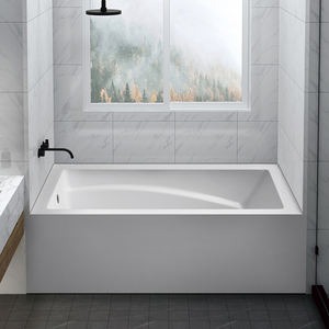 Portatile in acrilico bianco motivo antiscivolo bagno <span class=keywords><strong>vasca</strong></span> da bagno moderna ammollo lavandini per alberghi - Product Image 1