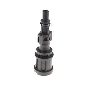 Plastic <b>Adapter</b> For High Pressure Washer Quick Connect <b>Plug</b> In Black - Product Image 1