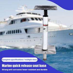 Base Triangular para <span class=keywords><strong>Asiento</strong></span> de <span class=keywords><strong>Barco</strong></span>, Silla de Pesca Fija de Liberación Rápida con Función Antivuelco, Base para Silla de Pesca - Product Image 4