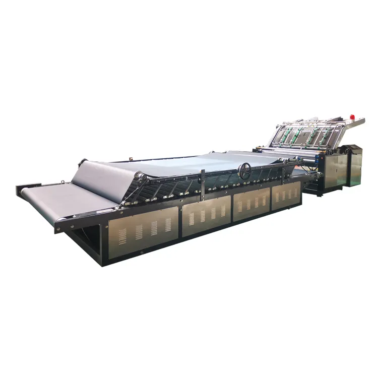 Corrugated flute laminating machine corrugated box making machine Semi Auto Flute Corrugated Cardboard Sheet Laminator Machine