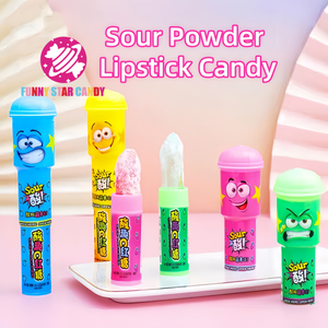 Caramelos de Lápiz Labial con Sabor a Fruta, en Botella Personalizada, Dulces y Ácidos, Caramelos Duros en Polvo, Caramelos de Juguete - Product Image 6