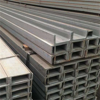 Profil de carbone laminé à chaud en forme de C en acier de construction en métal