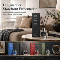 Diffuseur à bâtonnets 100 ml en boîte, Série Couleurs, pour marques de parfums d'intérieur Amz FBA
