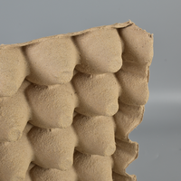 Plateaux à œufs en pulpe moulée empilables à 30 alvéoles, 100 % compostables et biodégradables, pour stockage d'œufs de ferme – Approvisionnement direct usine