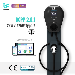 Iocharger OCPP2.0.1 V2G Chargeur <span class=keywords><strong>électrique</strong></span> Wall Box EV 22kW Chargeur de <span class=keywords><strong>voiture</strong></span> domestique et commercial Chargeur <span class=keywords><strong>Voiture</strong></span> Ultra Rapide - Product Image 1
