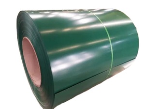 Bobine d'aluminium colorée en PE polyester à grain de bois et de pierre, revêtement couleur 3003 3105, pour toiture d'usine - Product Image 1
