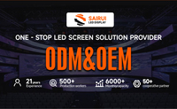 Pantalla LED Colgante para Eventos Públicos, Panel de Pared HD, IP65 Impermeable para Exteriores, 4m X 3m, Legible Bajo la Luz Solar, HDR10+, 4K/8K, 4500cd