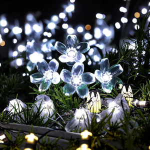 Sakura LEDs năng lượng mặt trời chuỗi đèn đập điện <span class=keywords><strong>LED</strong></span> Cổ Tích đèn giáng sinh kỳ nghỉ đèn - Product Image 1