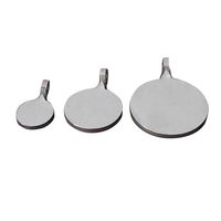 Cible de tir en acier au manganèse de 3/4 cm pour entraînement au tir à la flèche, support de cible Bullseye pour lance-pierre, accessoires de chasse