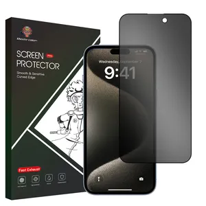 2 Packs 3 Packs 9H Tempered Glass Screen Protector For Iphone 11 Pro Max Privacy Screen Protector