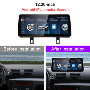 HFMidia Qualcomm Snapdragon 680 12,3 pouces Android 16 Autoradio GPS Multimédia pour BMW E81 E82 E87 E88 Unité centrale Radio Bluetooth - Product Image 2