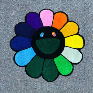 Alfombra personalizada para el hogar, diseño de letras SYL, alfombrillas con logotipo, Alfombra tejida hecha a mano, logotipo troquelado - Product Image 4