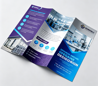 Service d'impression OEM – Flyers brillants A2, A3, A4, A5, A6, dépliants tri-pliés/bi-pliés, livrets et brochures pour la promotion publicitaire