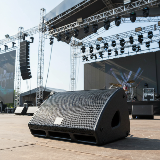 LE2100S Dual 12" Passive Monitor 800W RMS, 3200W peak Sound System Loudspeaker Indoor Outdoor Speaker