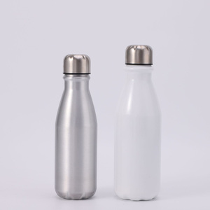 En stock, Nouveau Gobelet en aluminium simple, portable <span class=keywords><strong>pour</strong></span> l'extérieur, à ouverture étroite, style américain, <span class=keywords><strong>pour</strong></span> le sport, idéal comme cadeau - Product Image 1