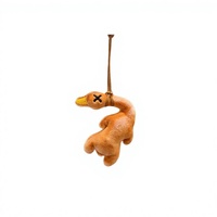 Pendentif Canard en Peluche Mignon, Porte-clés Animal en Peluche Dessin Animé, Breloque de Sac, Accessoire Souple