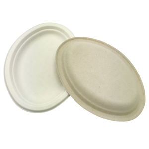 <span class=keywords><strong>Assiette</strong></span> ovale en fibres <span class=keywords><strong>de</strong></span> <span class=keywords><strong>canne</strong></span> à sucre écologique <span class=keywords><strong>Assiette</strong></span> à dîner en bagasse compostable <span class=keywords><strong>Assiette</strong></span> ovale en pulpe <span class=keywords><strong>de</strong></span> <span class=keywords><strong>canne</strong></span> à sucre - Product Image 3