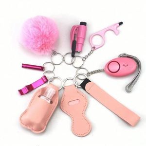 Wholesale Tools Plastic Spray Shell Keychain Gadget Alloy Keychain Set Self Defense Supplies Self Defense Keychain Set - Product Image 5