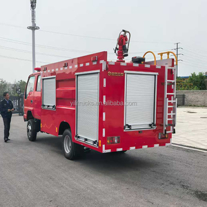 Camion de pompiers ISUZU neuf, d'<span class=keywords><strong>occasion</strong></span>, personnalisé, 4x4 tout-terrain, 8000L, grue de sauvetage d'urgence, camion de pompiers, réservoir d'eau et de mousse, <span class=keywords><strong>véhicule</strong></span> de pompiers - Product Image 5