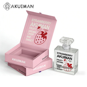 Flacon de parfum en verre 30ml 50ml avec boîte et logo personnalisé - Product Image 2