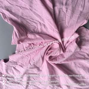 Chiffons industriels légers de différentes couleurs, 100 % coton, 25 kg, chiffons en coton industriels pour le nettoyage - Product Image 4