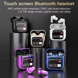 SE60 Tws V5.3 Earphones <strong>True</strong> <strong>Wireless</strong> Stereo <strong>Headset</strong> Sports Touch Screen ANC Enc Noise Cancelling Headphones Low Latency Earbuds - Product Image 2