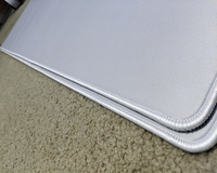AY Extra Large Tapis de souris de jeu carré blanc de taille personnalisée Repose-poignet en caoutchouc imprimé par sublimation Cadeaux chauffants en stock