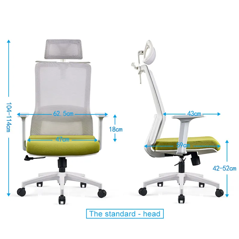 Full Half Mesh Office Furniture ergonomic Desk Executive Chair