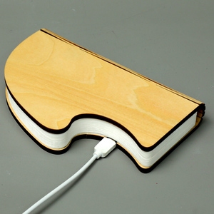 Sustainable <strong>Mushroom</strong> <strong>Lamp</strong> with Walnut Ply - Waterproof, Tear-Resistant, Energy-Efficient, Handcrafted, Decorative Lighting - Product Image 4