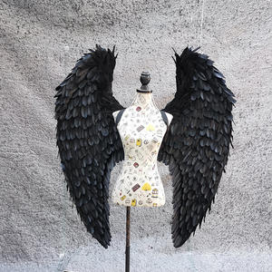 ZK240099 Nightclub per adulti per festa bianco piuma d'<span class=keywords><strong>angelo</strong></span> Costume di Halloween Super <span class=keywords><strong>ali</strong></span> decorazioni per festa - Product Image 5