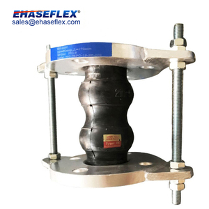 New Material Rubber Double Sphere EPDM Expansion <strong>Joint</strong> Flexible <strong>Joint</strong> Compensator Double Ball Piping Expansion <strong>Joints</strong>