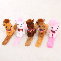 Peluche Cheval Mignonne Lavée, Cadeau pour Enfants, Mini 10cm, Rembourrage Coton PP, Douce et Moelleuse