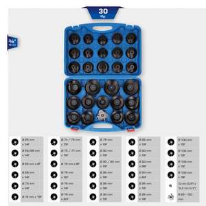 Brilliant Tools Jeu de clés à bouchon de filtre à huile, 30 pièces - Product Image 3