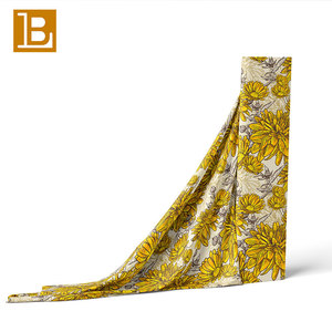 Bilu Bán Buôn Đẹp Rose Flower In Nông thôn Dệt Đồng Bằng Dệt 100% Bông Vải Cho Quần Áo Dresses Áo Sơ Mi - Product Image 2