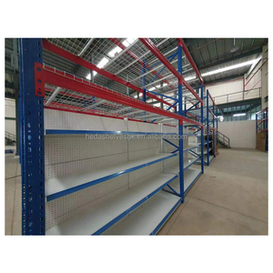 Industrial Warehouse <b>Rack</b> Shelf Metal Hypermarket <b>Shelving</b> System Metal <b>Rack</b> Storage Shelf - Product Image 4