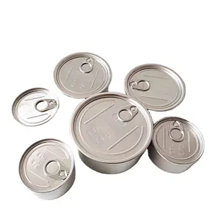 FRD Recyclable Metal Packaging Sardine Tuna Tomato Sealing Aluminium Can Ring Pulls