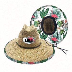 Chapeau de paille Panama Safari Australie, vente en gros, personnalisable avec logo, style décontracté pour la plage et les voyages, idéal pour les professionnels - Product Image 5