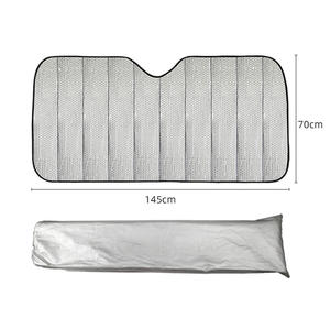 5 couches bulle pliable Auto <span class=keywords><strong>pare</strong></span>-<span class=keywords><strong>brise</strong></span> Protection UV réflecteur de chaleur épaissir <span class=keywords><strong>pare</strong></span>-soleil avec feuille d'aluminium pour fenêtre avant de voiture - Product Image 5