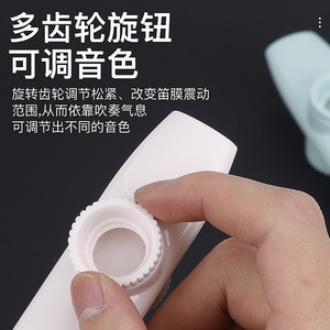 Kazoo professionnel en plastique, clé Do, instrument portable pour débutants, accompagnement pour ukulélé et guitare - Product Image 3
