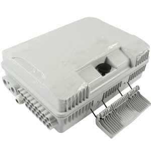 Boîtier de distribution de fibre optique extérieur 24 cœurs, indice de protection IP65, adaptateur SC/LC, étanche, boîtier terminal d'accès FTTH, montage mural ou sur poteau - Product Image 3