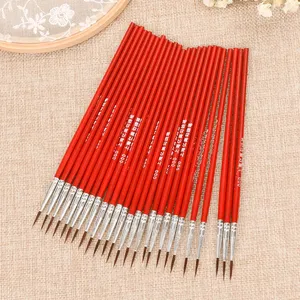 10Pcs Art Supplies Hand Painted Thin Hook Line <b>Pen</b> Drawing Art <b>Pen</b> Paint Brush Nylon Brush Acrylic Painting <b>Pen</b> Wholesale - Product Image 2