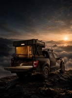 Système de tiroirs de rangement arrière légers pour benne de pick-up de camping en plein air, compatible Ford F150