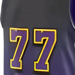 Kaus olahraga pria bordir penjualan laris musim baru seragam basket AS 30 tim kaus olahraga pria jahitan Jersey basket - Product Image 6