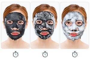 Mascarilla Facial de Burbujas de Sal del Mar Negro JOMTAM, Limpieza Facial, Mascarillas Faciales, Cuidado de la Piel, Mascarilla Facial Hidratante - Product Image 6