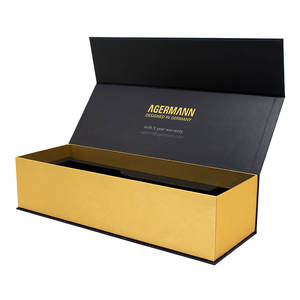 Boîtes cadeaux magnétiques de luxe haut de gamme personnalisées avec laminage mat et gaufrage pour l'électronique intelligente, emballage personnalisé fait main - Product Image 3