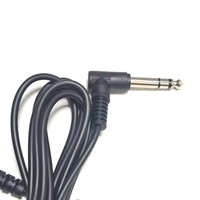 Câble de connexion pour instruments de musique à double extrémité 6,35 mm de 2 m : Câble de connexion pour interface audio professionnelle.