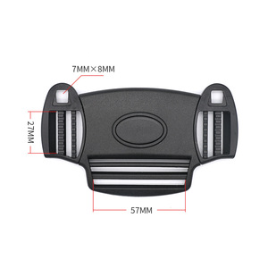 Hebilla de seguridad de plástico de cinco puntos A138 para cochecitos y tronas, sujetador ligero para asientos infantiles - Product Image 3