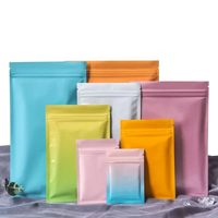 Les meilleurs petits sacs d'emballage zip-lock réutilisables en plastique mylar de feuille d'aluminium hermétique anti-odeur